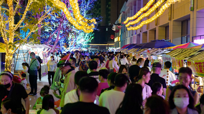 夏日氛圍感拉滿！“煙火氣”里的夜西寧